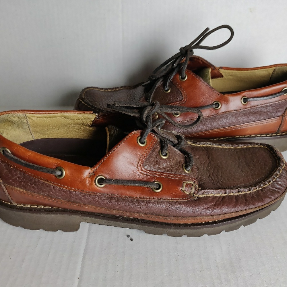 LL Bean Leather Loafer Shoes